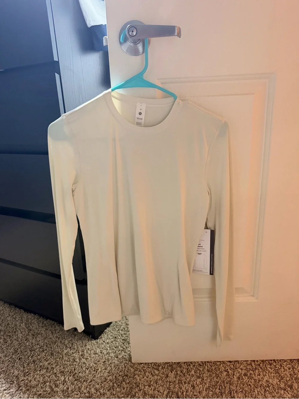 lululemon athletica Nulu Crewneck Long Sleeve BONE